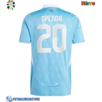 Fotballdrakt Herre Belgia Lois Openda #20 Bortedrakt EM 2024 Kortermet